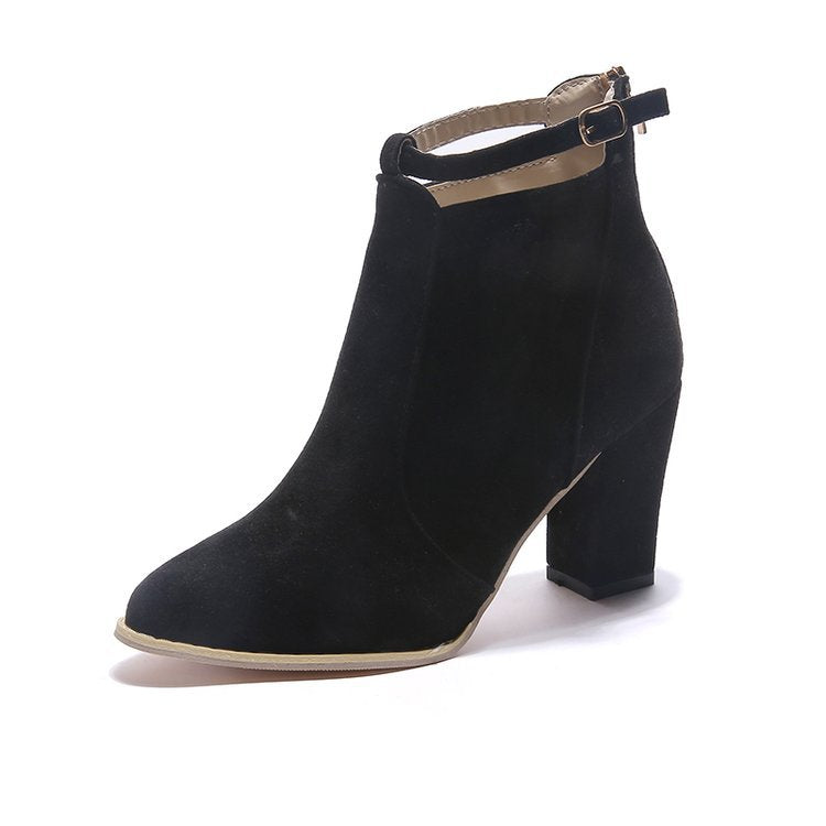 Women's Boots Elegant Lacing High-Quality Comfortable