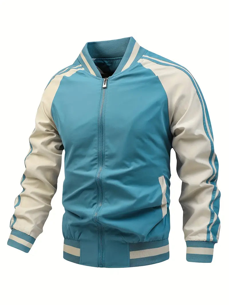 Men's Graphic Jacket Colorful Modern