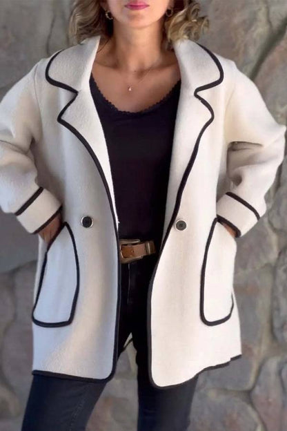 Stylish Men's Double-Sided Wool Jacket