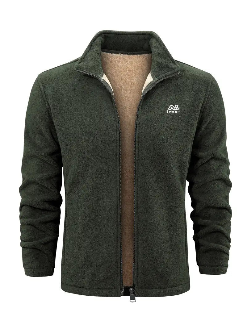 Herren Fleecejacke Warm Isoliert Funktionell