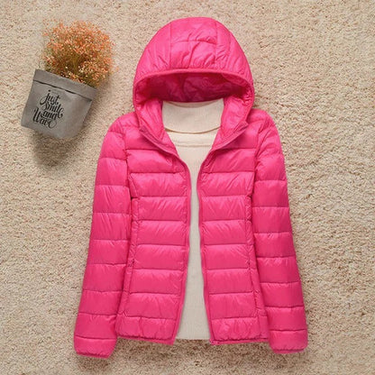 Waterproof Quilted Outdoor Jacket Black