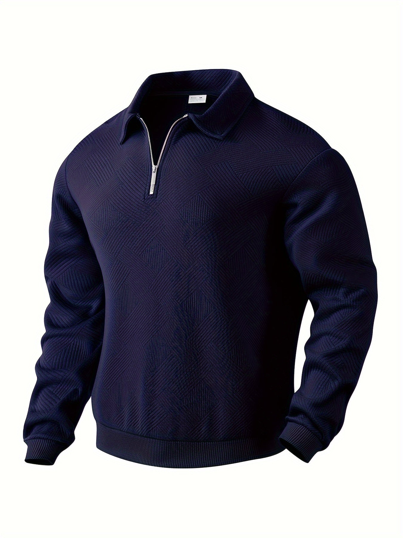 Men's Pullover 1/4 Zip Modern Style