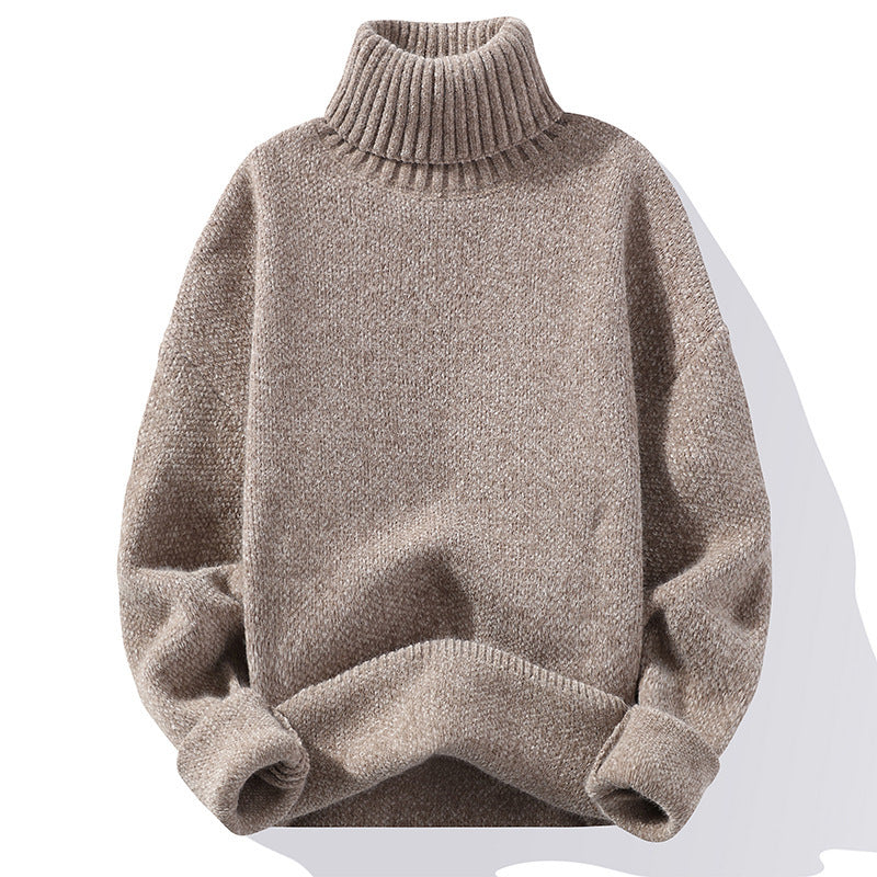 Soft Knit Turtleneck Dress