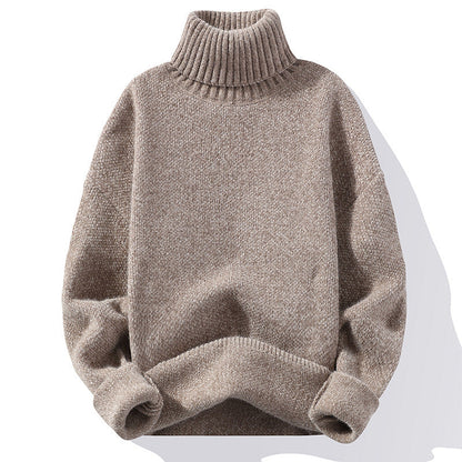 Soft Knit Turtleneck Dress