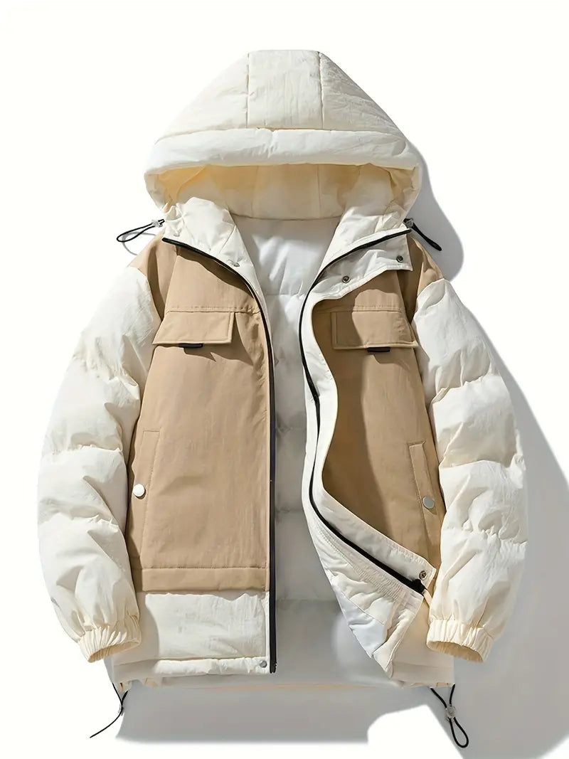 Men's Puffer Jacket Modern Slim Fit