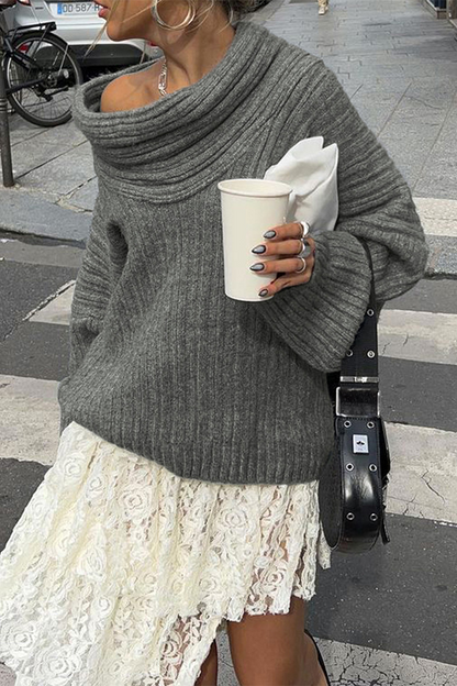 Women's Soft Comfortable Knitted Sweater