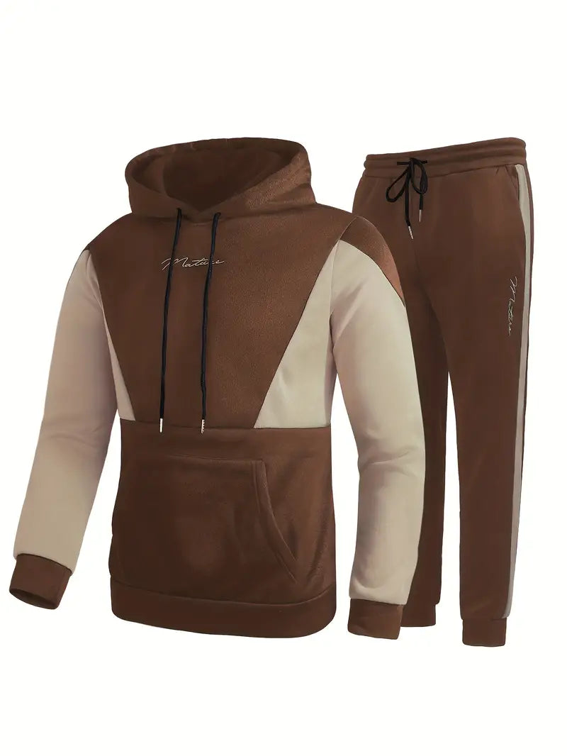 Men's Hoodie Set Casual