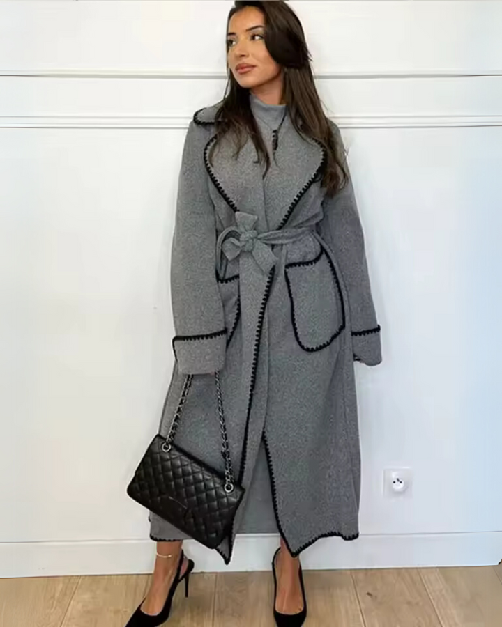 Stylische Damenjacke Lang &amp; Elegант - IdealeKleiden