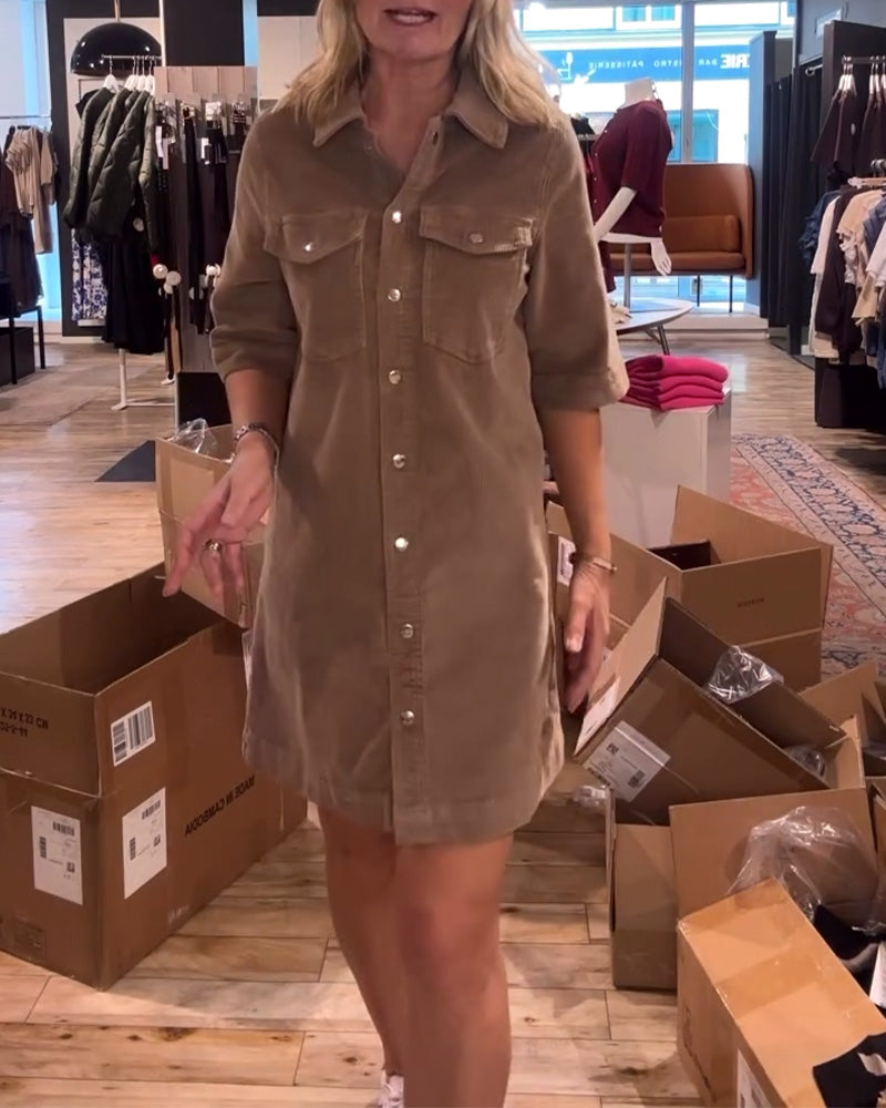 Elegant Women's Dresses With Half Sleeves