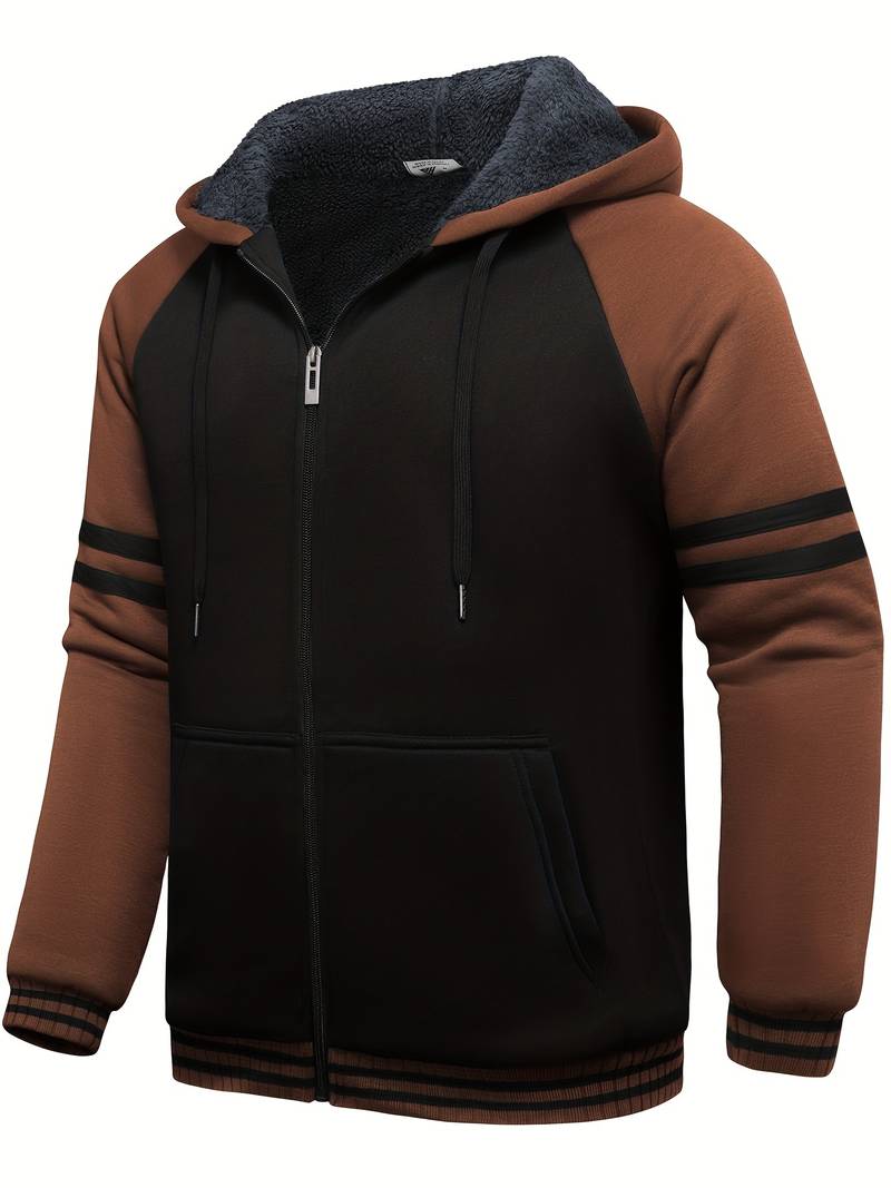 Men's Thermal Hoodie Warm Insulating