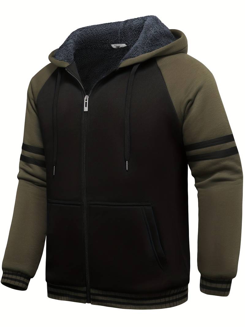 Men's Thermal Hoodie Warm Insulating