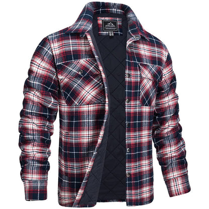 Men's Lumberjack Plaid Rustic Jacket