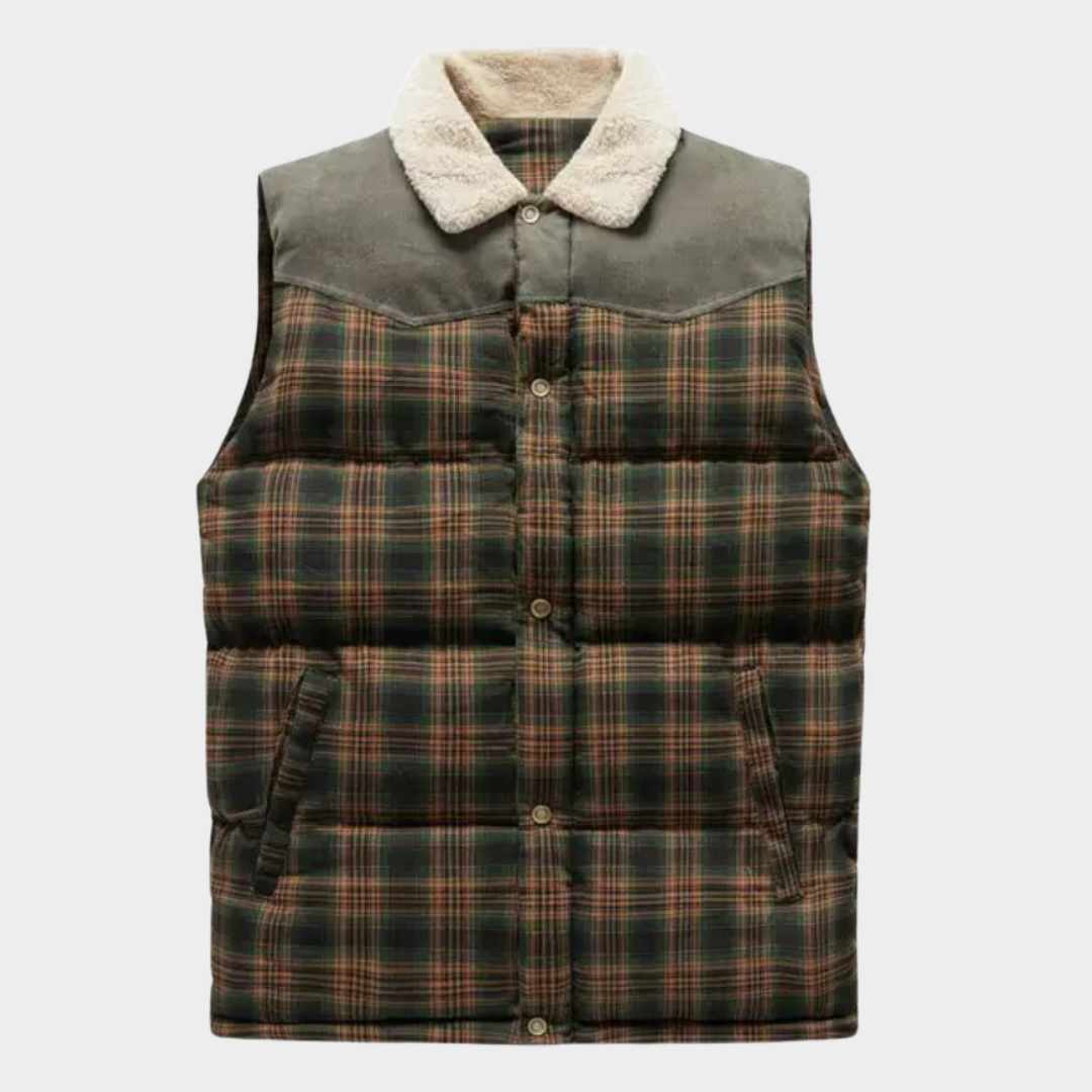Men's Classic Checked Bodywarmer