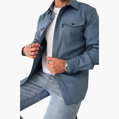 Modern Overshirt Jacket - Versatile Shirt Jacket for Leisure and Work