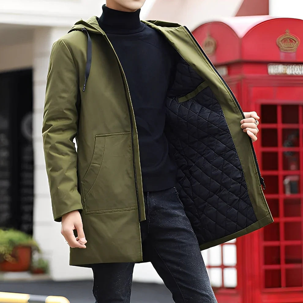 Men's Lightweight Hooded Casual Jacket