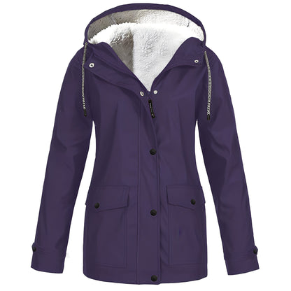 Waterproof Women's Jacket Fleece Insulated