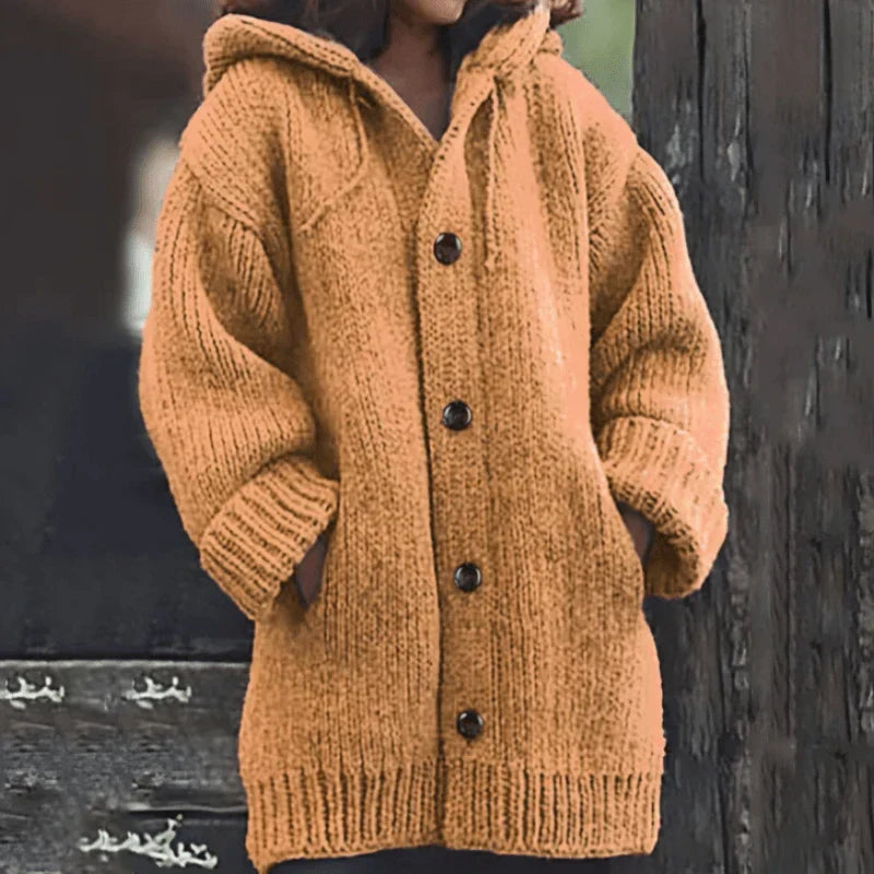 Women's Knitted Cardigan Soft Warm