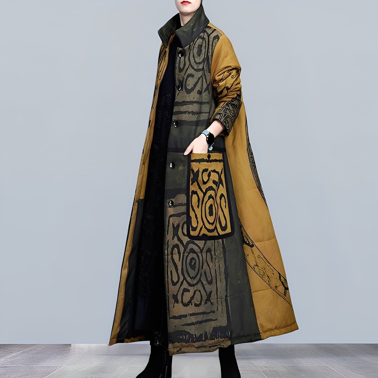 Stylische Damenparka Lässig Modern - IdealeKleiden