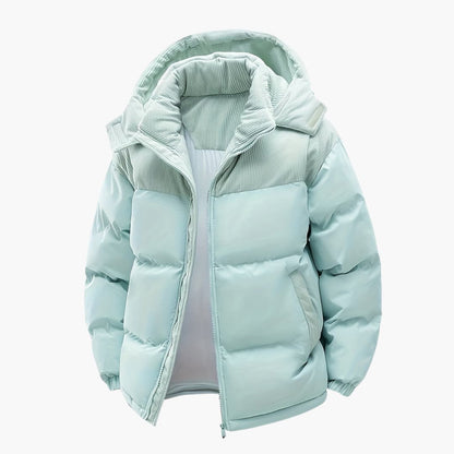 Stylish Hooded Jacket Modern Puffer Design