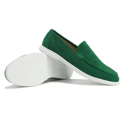 Elliot - Italian Suede Loafer Shoes