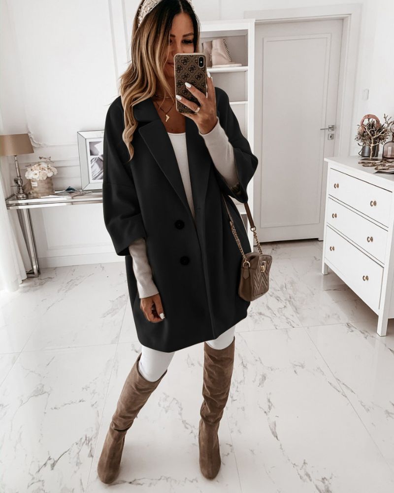 Elegant Women's Coat Trendy Design