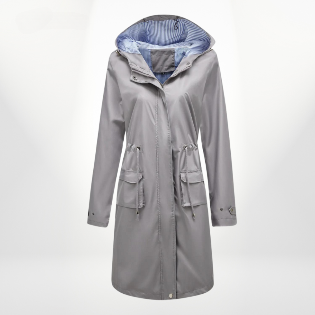 Women's Winter Coat Hood Mid-length Elegant