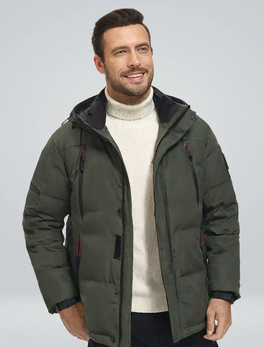 Isolierte Winterjacke Herren Warm - IdealeKleiden