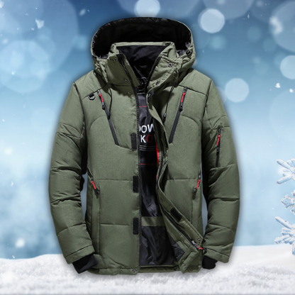 Men's Winter Jacket | Warm Outdoor Jacket for Cold Days