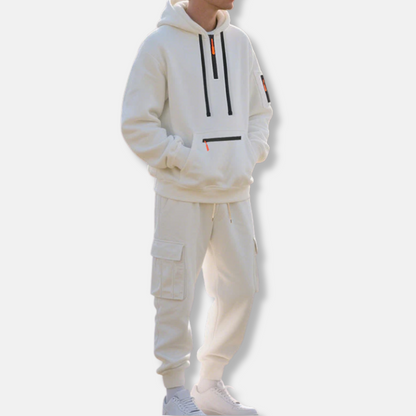 Comfortable Tracksuit Hoodie Cargo Pants