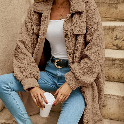 Chic Women's Teddy Coat Autumn Trend