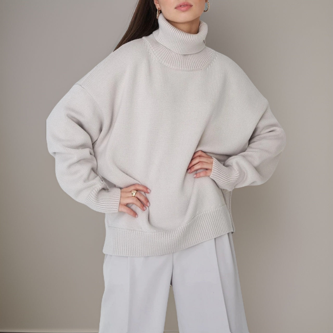Women's Turtleneck Sweater Warm Winter
