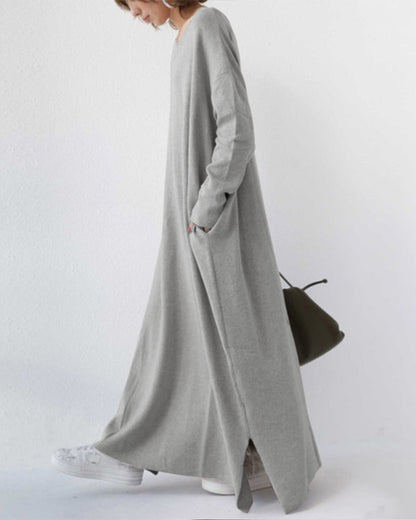 Kleid Mit Pullover Look Modern - IdealeKleiden