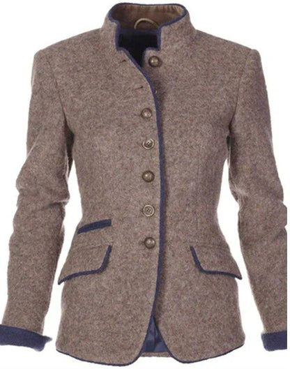 Elegant Women's Long-Sleeve Blouse Chic