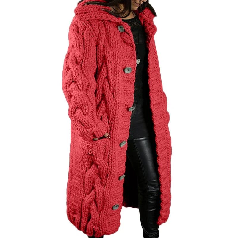 Fashionable Women's Warm Cardigan