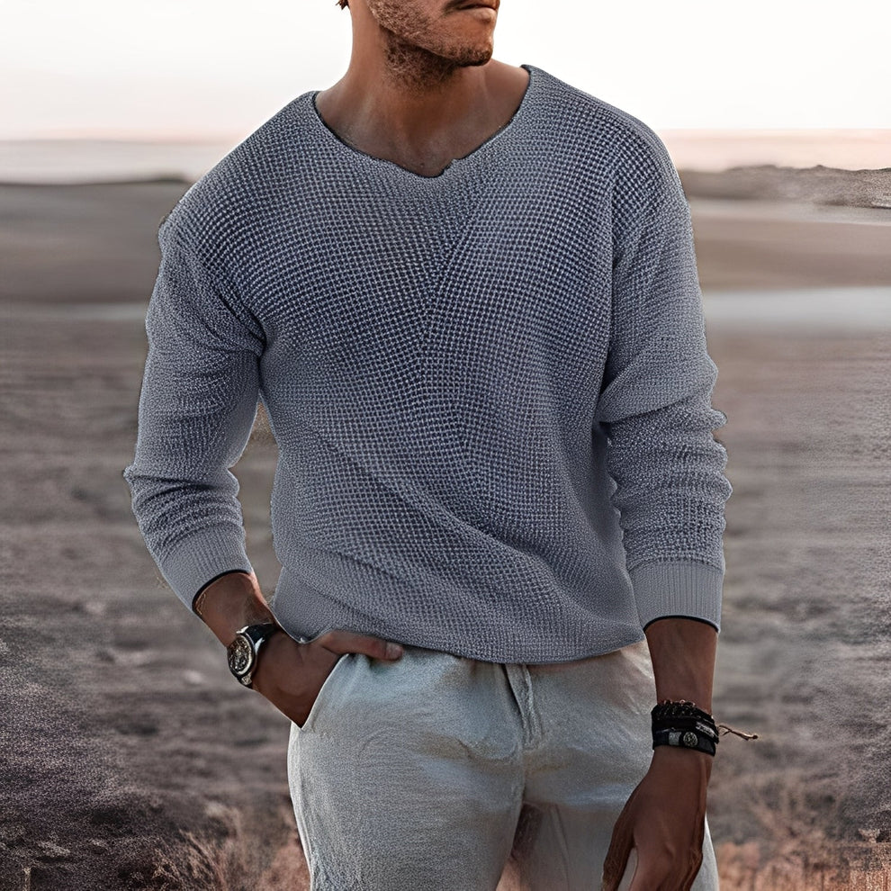 Elegant Men's Sweater Warm Cashmere
