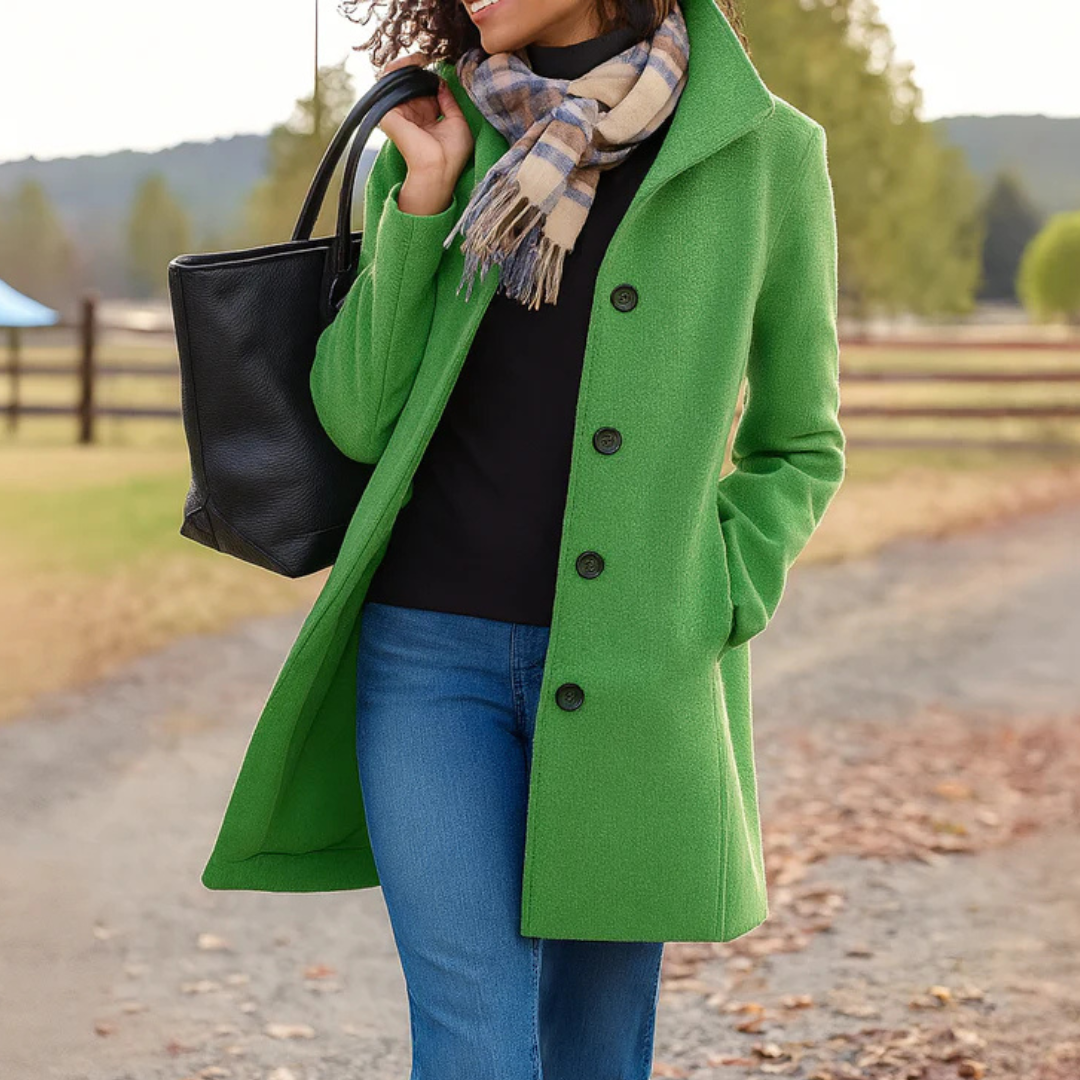 Elegant Women's Coat Modern Cut