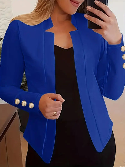 Women's Blazer Long Sleeve Open Style Spring