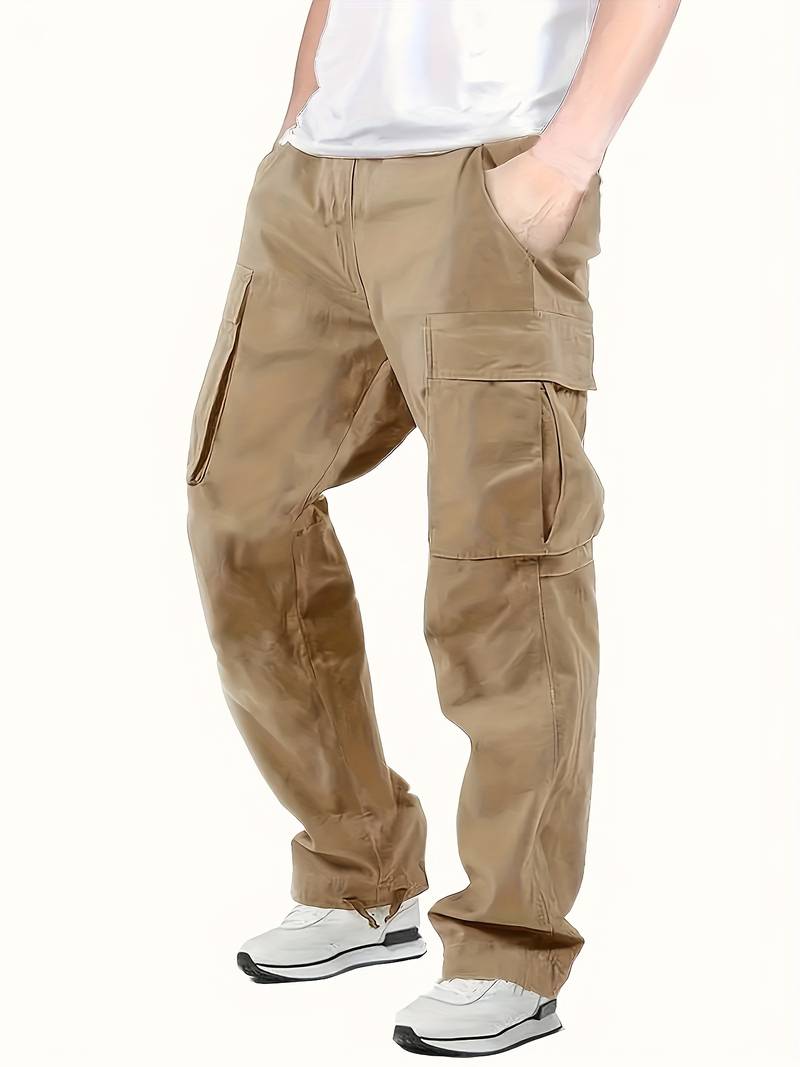 Men's Trousers Cotton Durable Multi-pocket