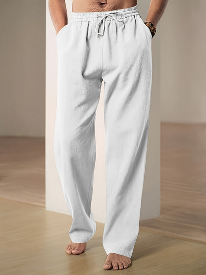 Comfortable Men's Casual Loose Trousers with Drawstring