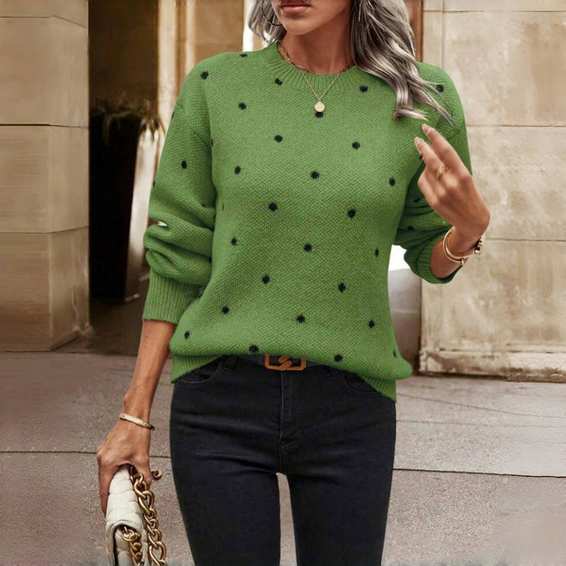 Damen Strickpullover Herbst Trend