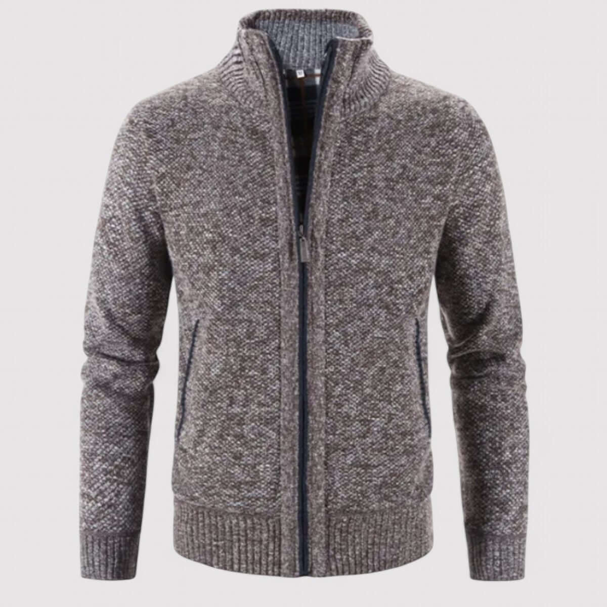 Men's Wool Cardigan Warm & Comfortable