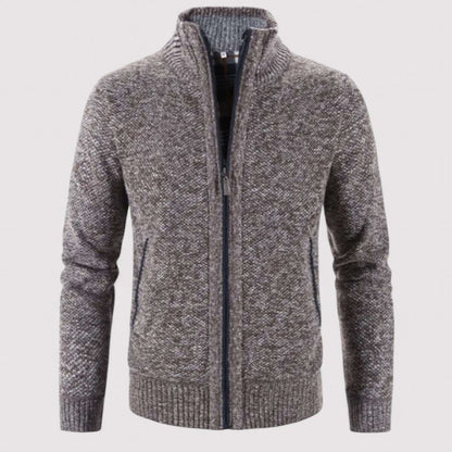 Men's Wool Cardigan Warm & Comfortable