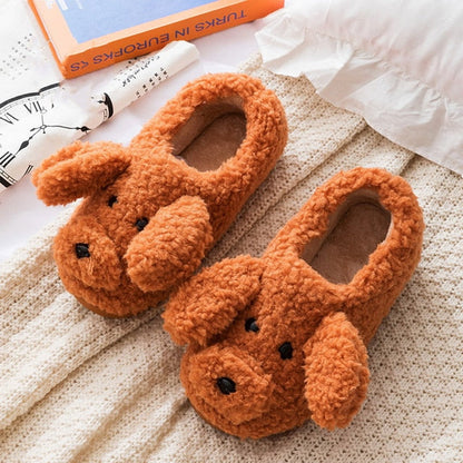 Soft Plush Animal Slippers
