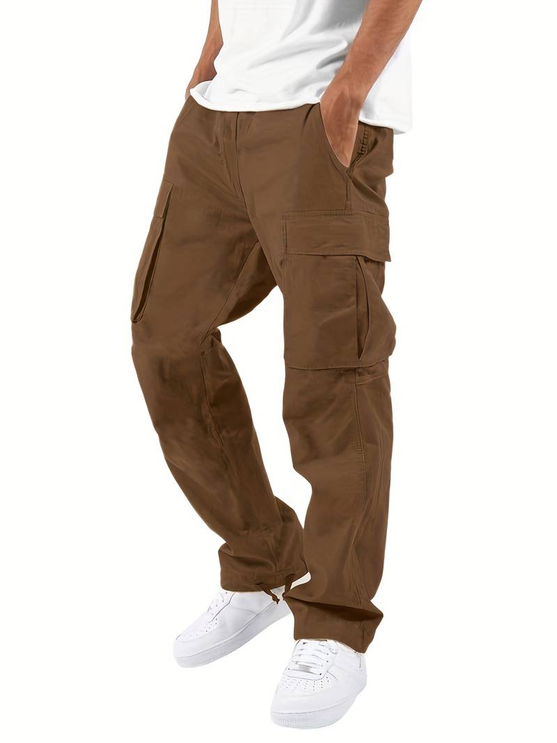 Men's Trousers Cotton Durable Multi-pocket