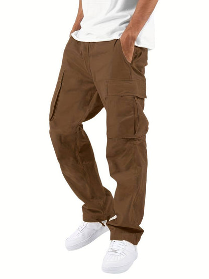 Men's Trousers Cotton Durable Multi-pocket