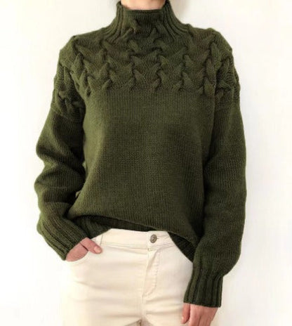 Turtleneck Sweater Elegant Warm