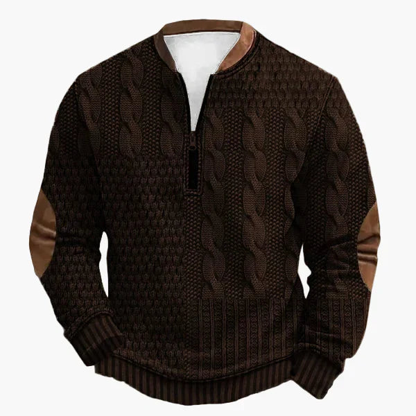 Knitted Sweater Autumn Winter Cable Knit