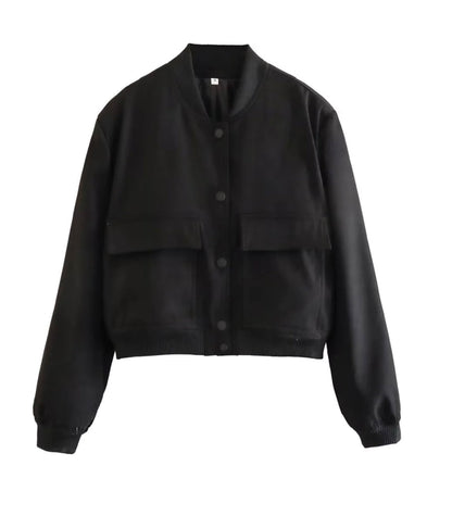 Stylish Women's Bomber Jacket Modern Classic