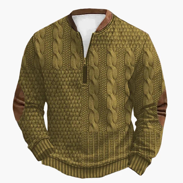 Knitted Sweater Autumn Winter Cable Knit