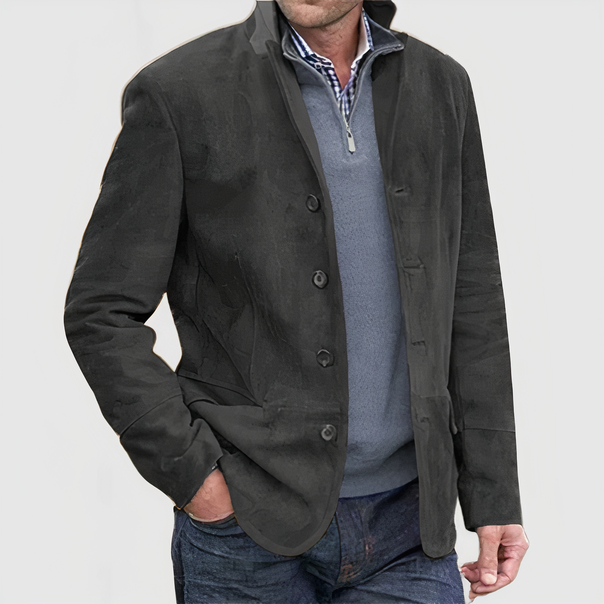 Women's Retro Button-Up Jacket